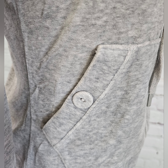 Juicy Couture Vintage Velour Hooded Set | Gray | XS Pants - Small Top | EUC - Picture 8 of 11